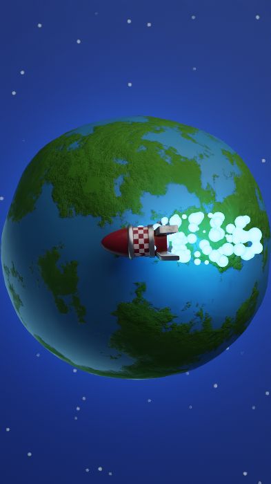 animation rocket