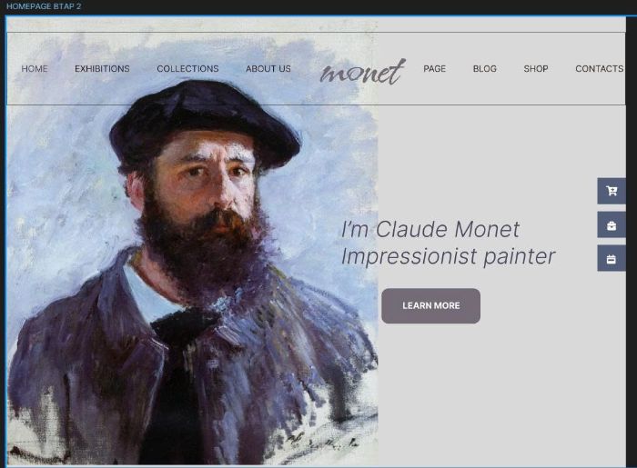 Em gửi bài tập 2: home page