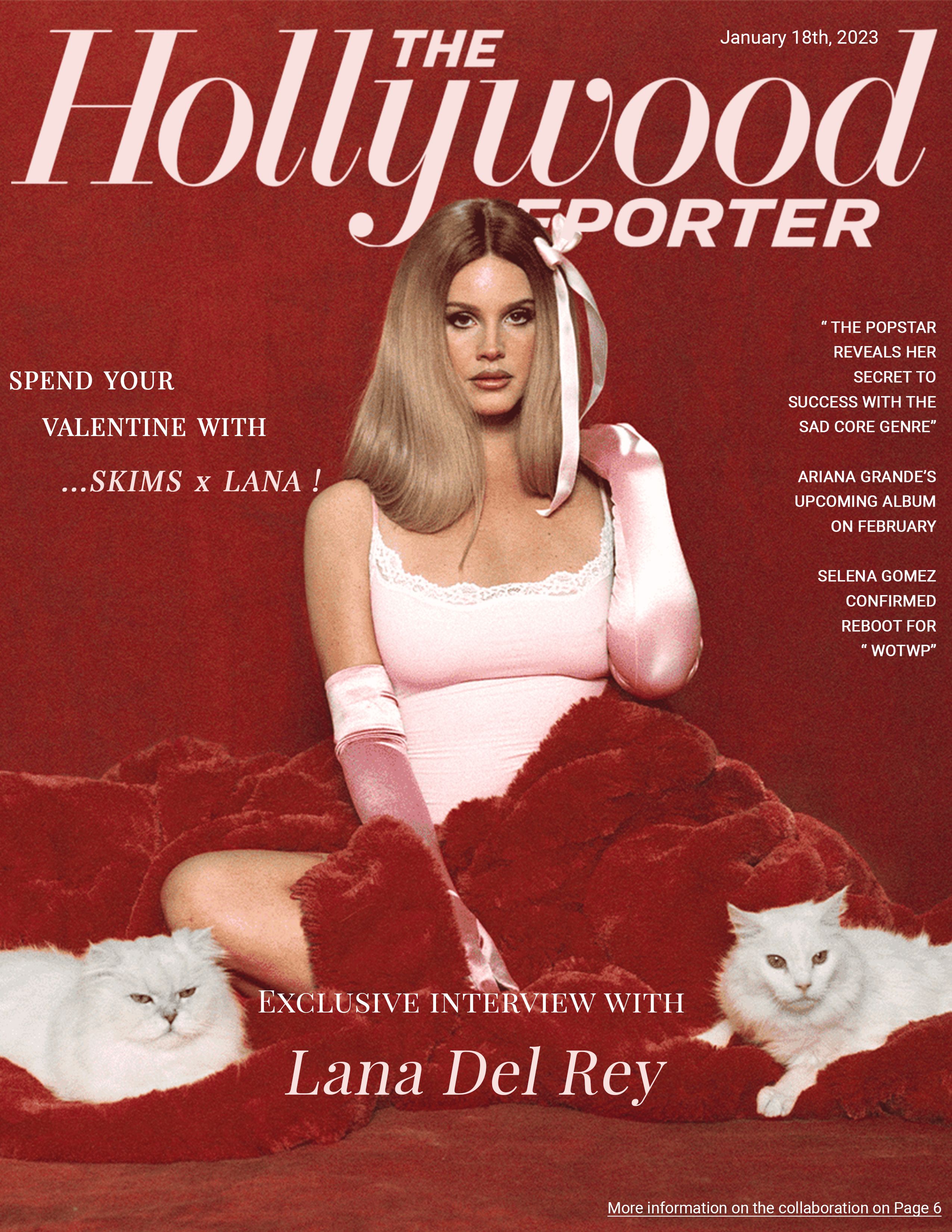 Lana on the latest collaboration