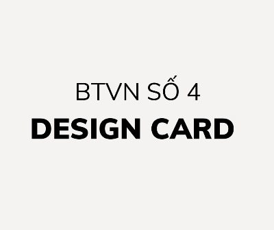DESIGN CARD