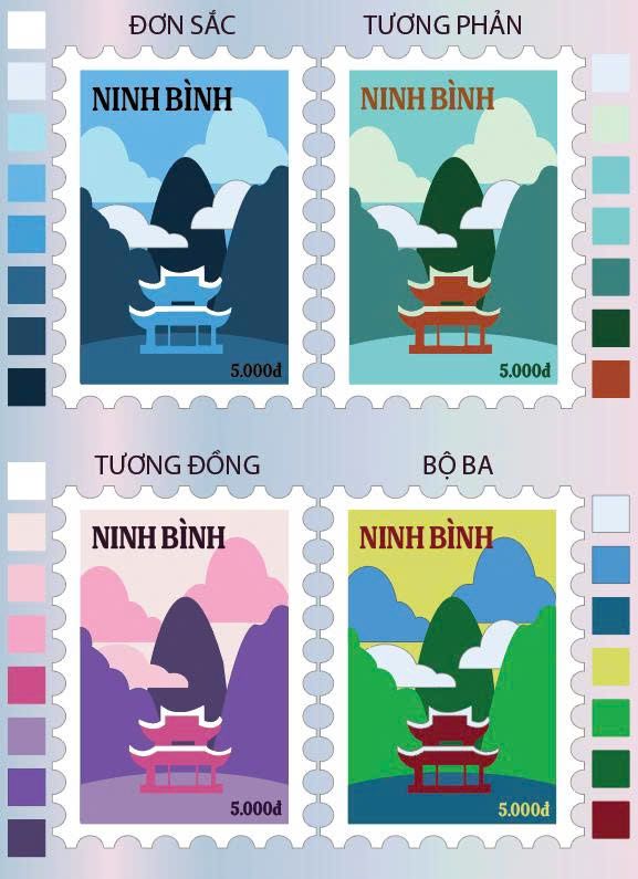 Bài tập thiết kế tem giữa kỳ
