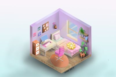 Isometric room