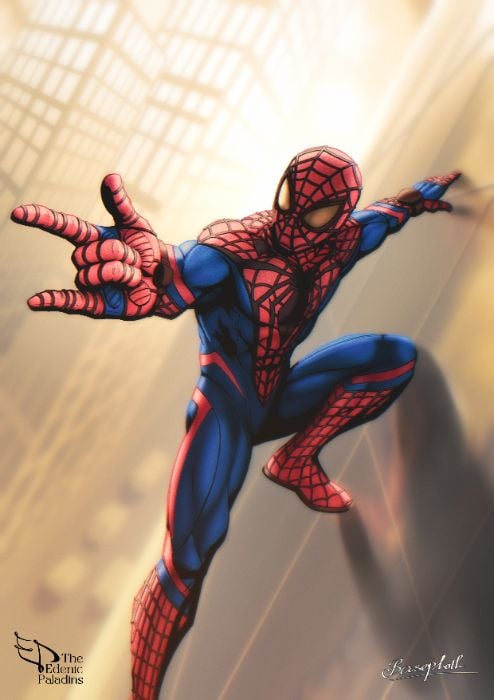 Tập thiết kế và vẽ minh họa phiên bản Spider-Man riêng