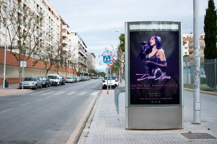 Mockup Poster concert