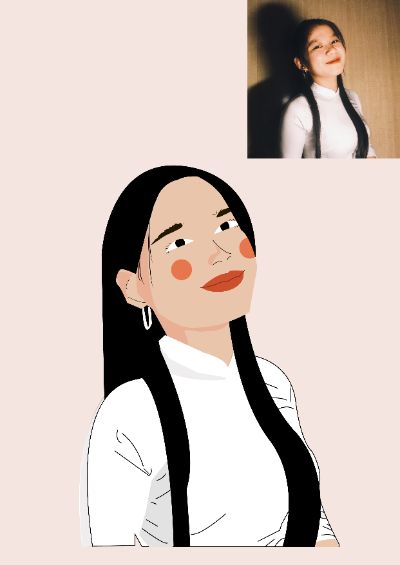 Flat Illustration Portrait