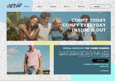 Fashion brand AERIE