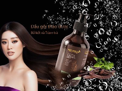 poster dầu gội bồ kết