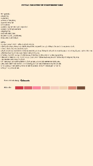 Bảng phác thảo nội dung Infographic
