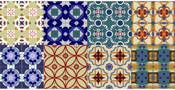 Họa tiết gạch men Tile Art