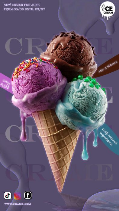 Poster Ice Cream