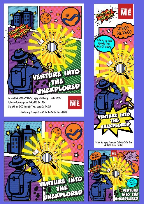 Poster Venture Into The Unexplored