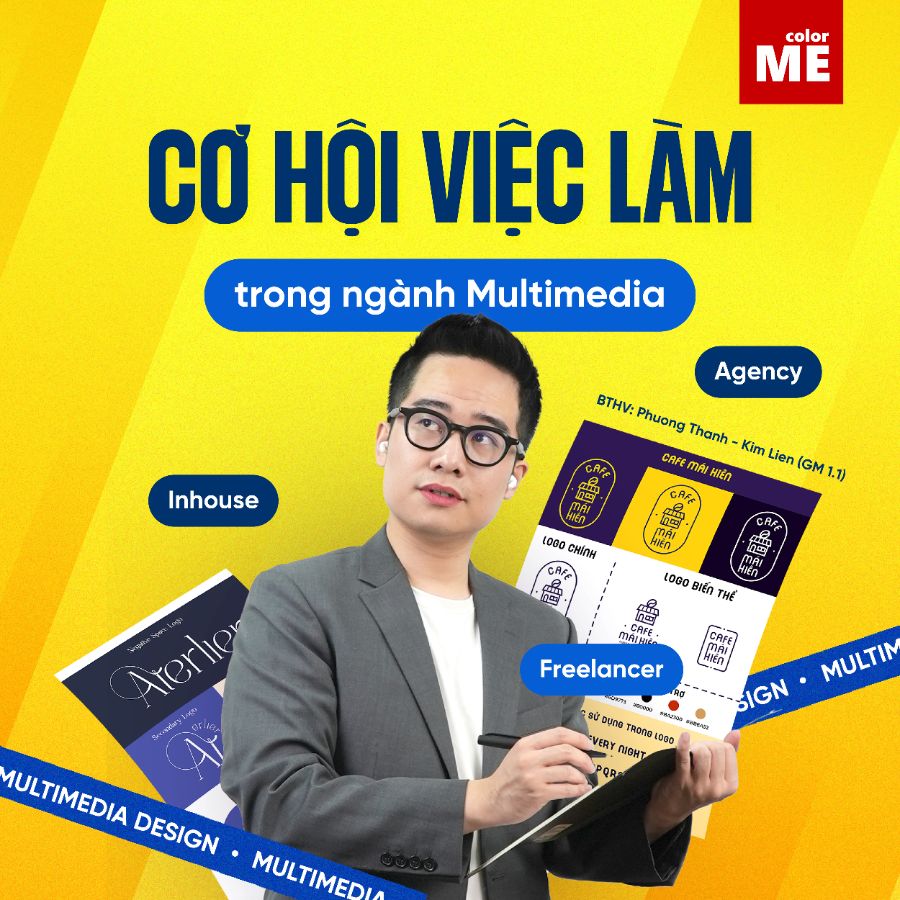 Cơ hội việc làm trong ngành Thiết kế Đa phương tiện (Multimedia)