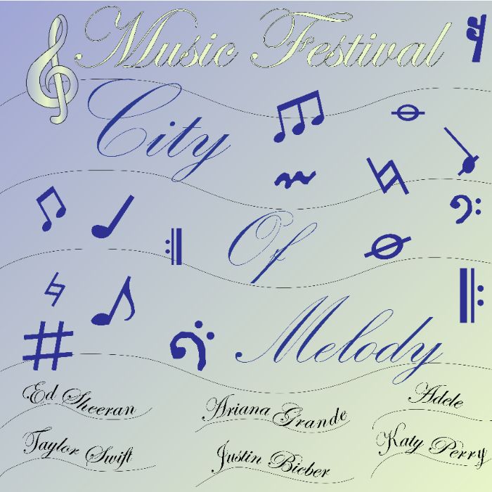 Music Festival poster