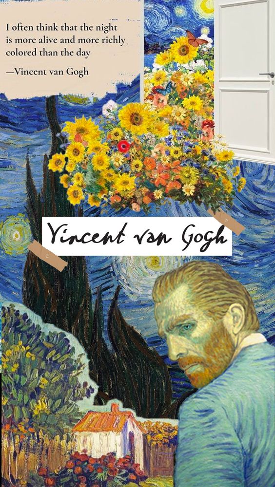 Collage Art Vincent