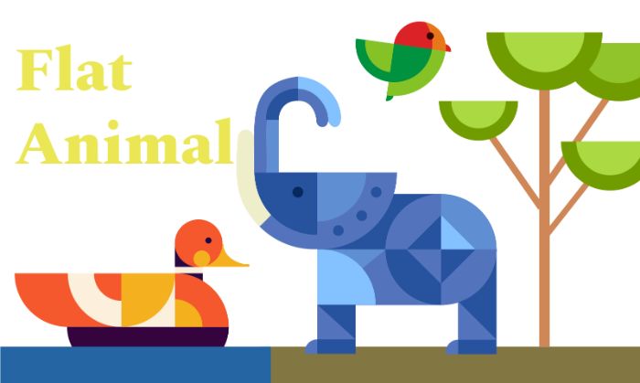 Flat Animal