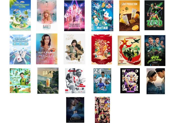 20 poster yêu thích