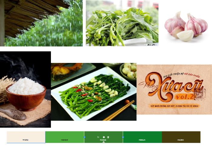 Rau muống xào tỏi
