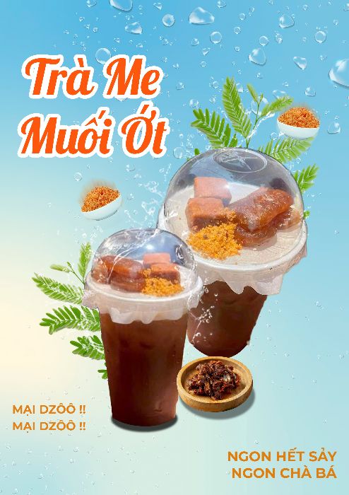 poster nước trái cây mùa hè