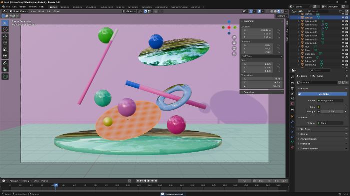 background 3d