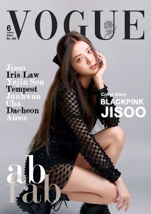 Jisoo Magazine Cover BTVN3