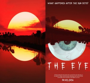 bài tập thiết kế Poster phim kinh dị xen lẫn lãng mạn có nhiều cảnh nóng ba bảy độ xê xủi.