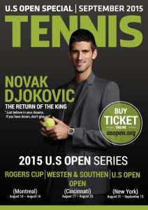 dàn bìa tạp chí - novak djokovic