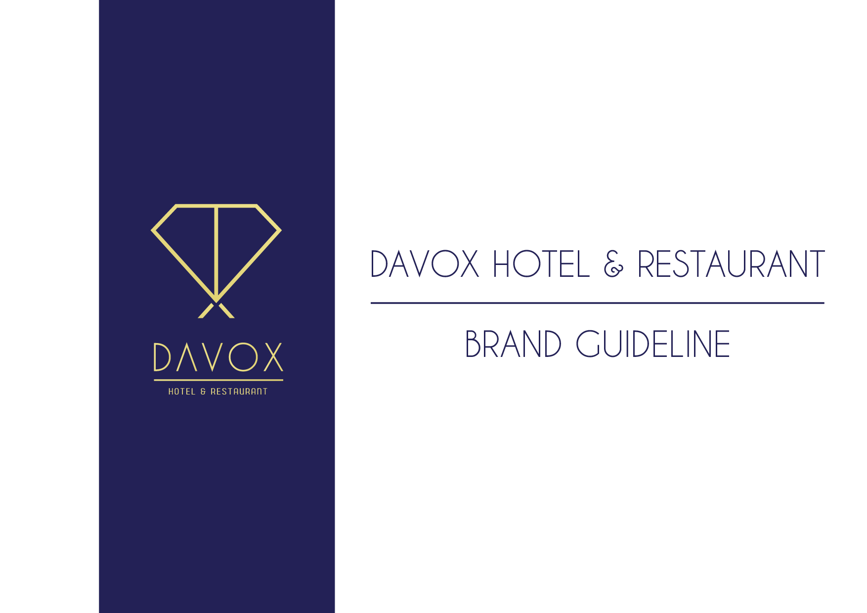[BTCK] AI 13.2 - DAVOX HOTEL & RESTAURANT BRAND GUIDELINE
