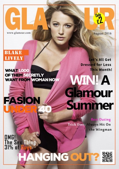 blake lively in glamour