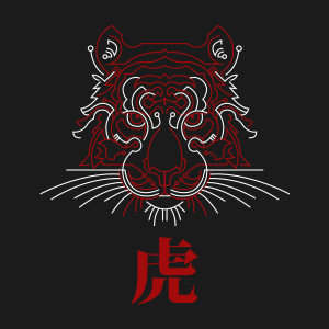 descamp 18 - line  Art Logo - illustration 