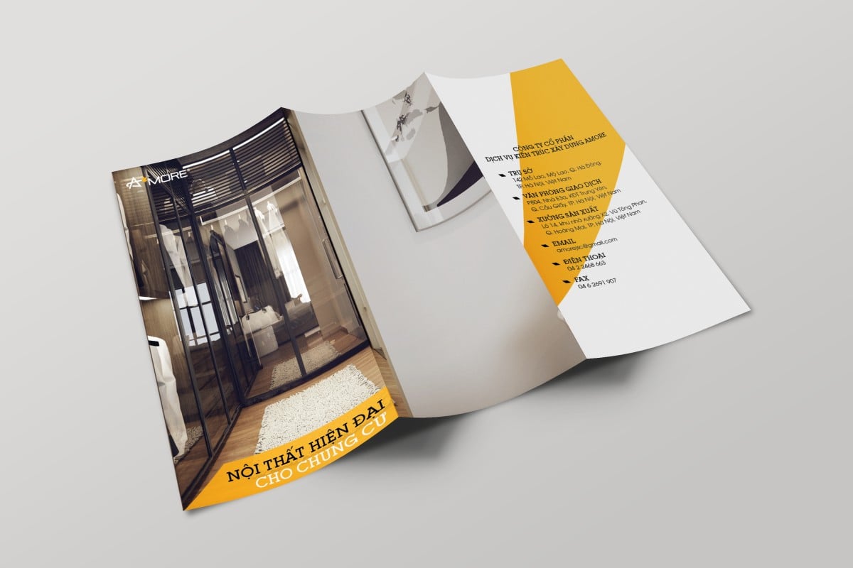 Amore Tri-fold Brochure 