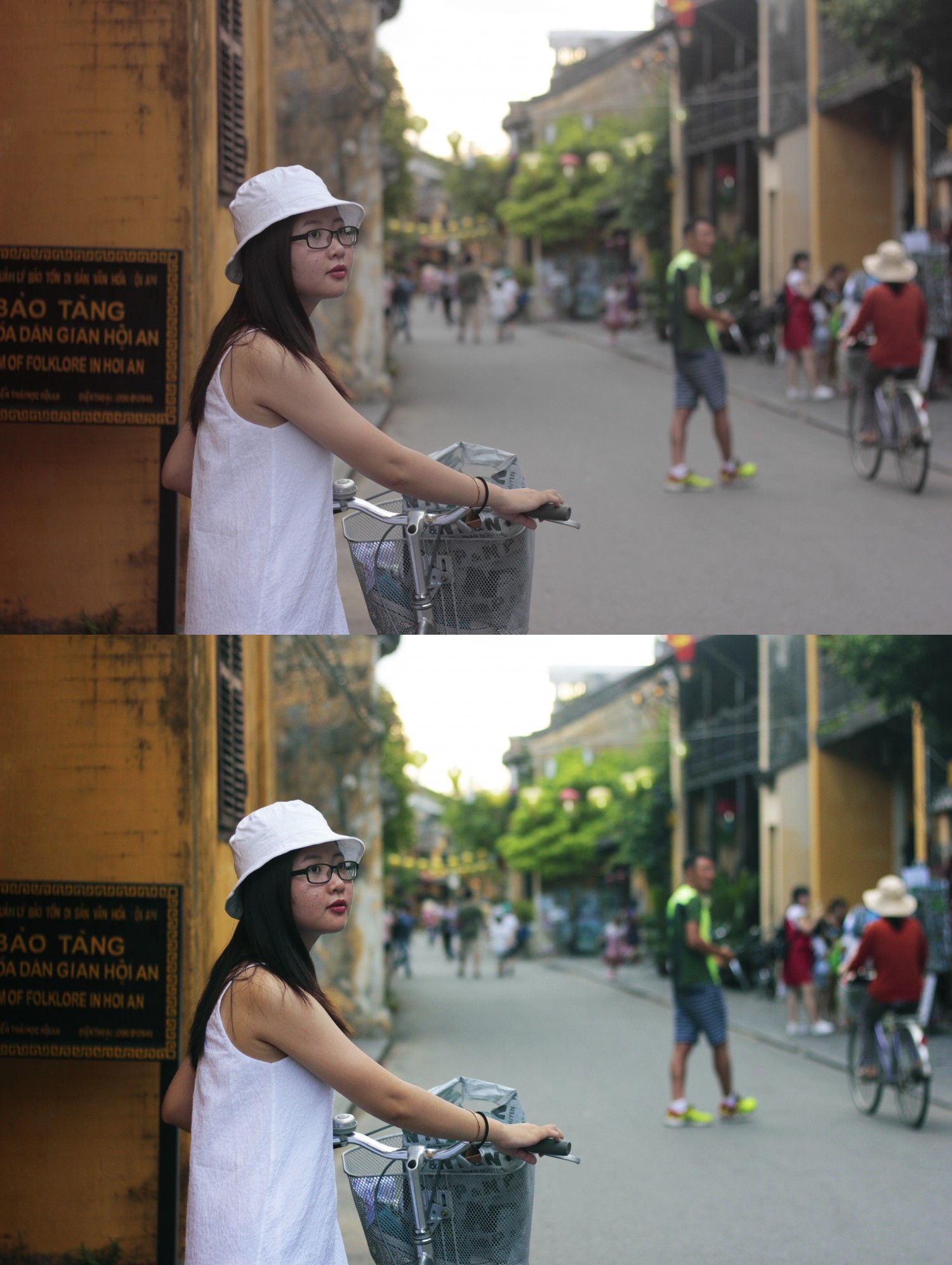 before & after