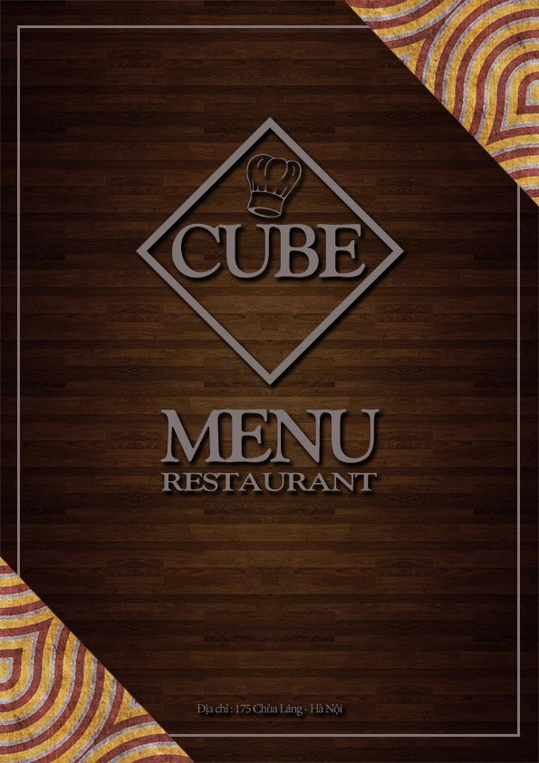 PS 18.6 bài 2 thiết kế menu