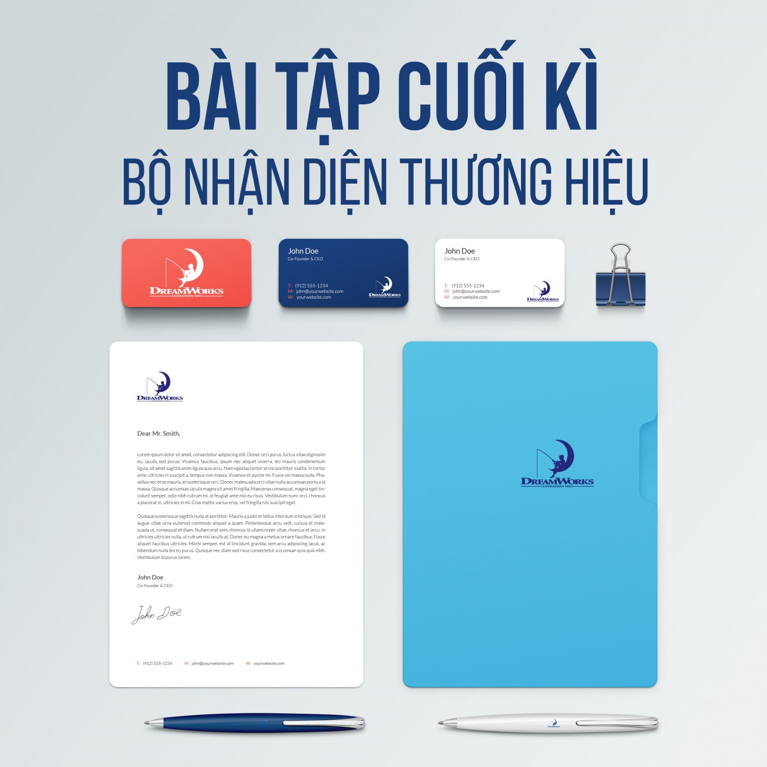 BÀI TẬP CUỐI KÌ - BỘ NHẬN DIỆN THƯƠNG HIỆU