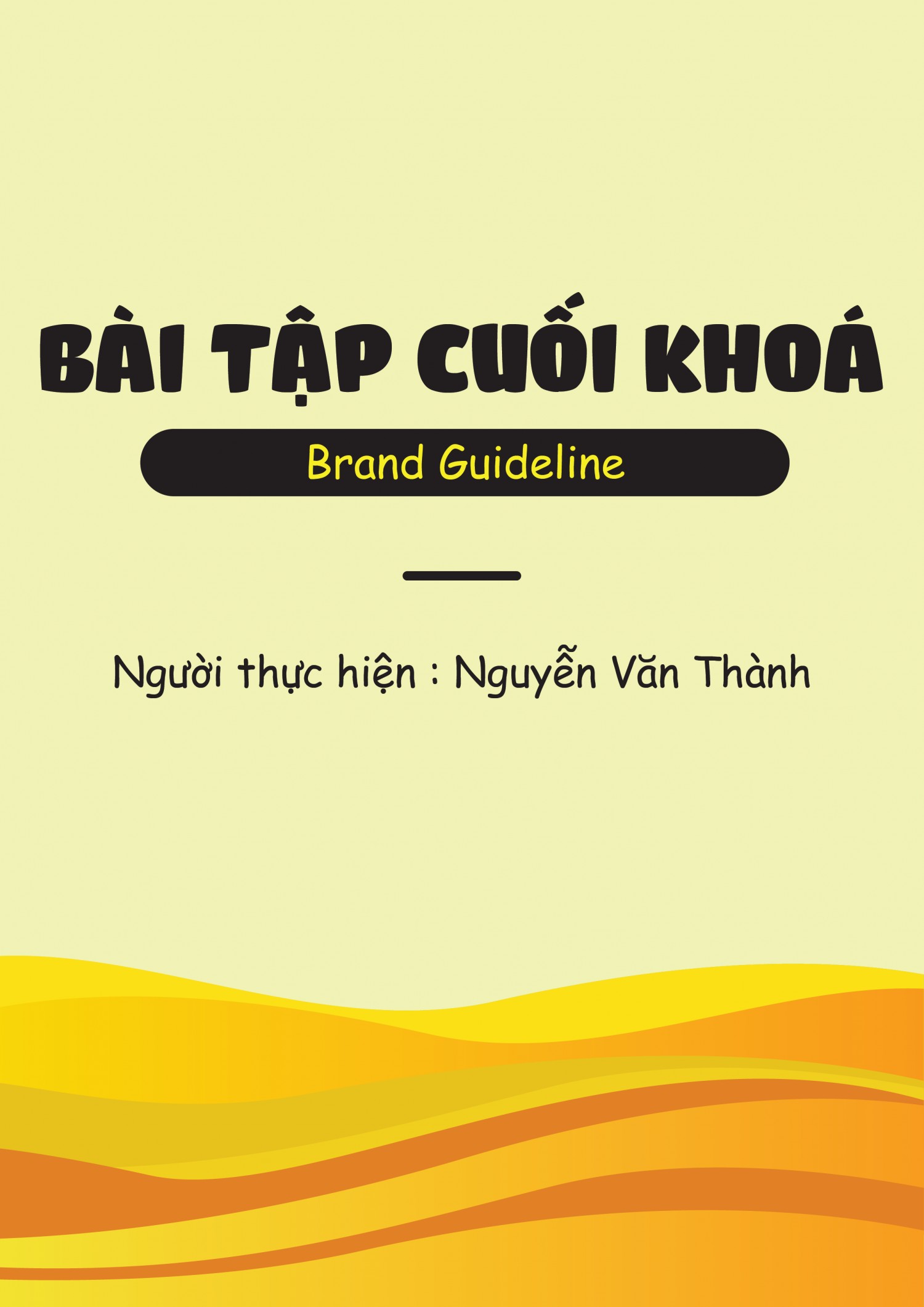 [Ai 19.3] - Nguyễn Văn Thành - Brand Guideline