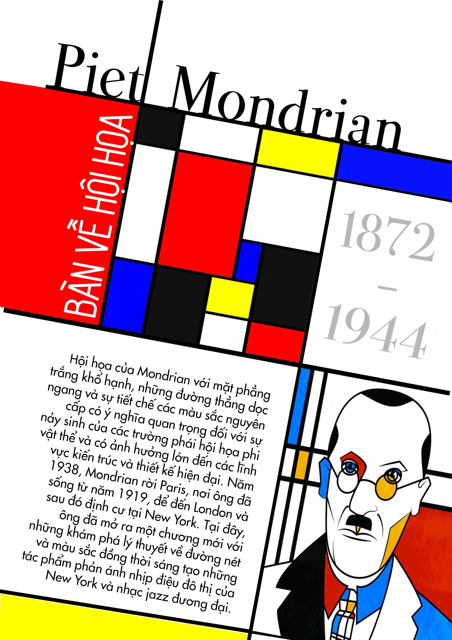 Mondrian và trường phái Neoplasticism
