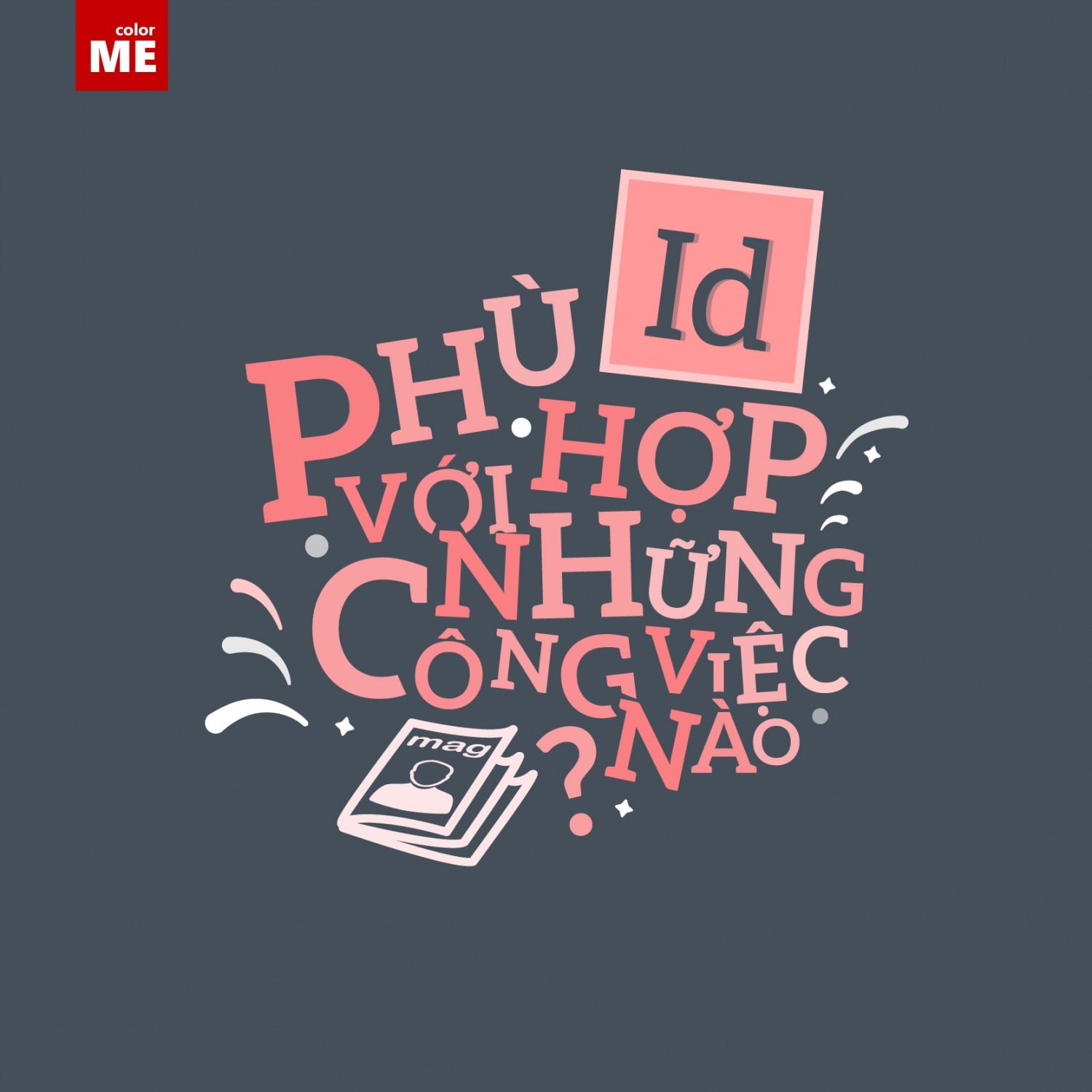 InDesign phù hợp với những công việc nào? 
