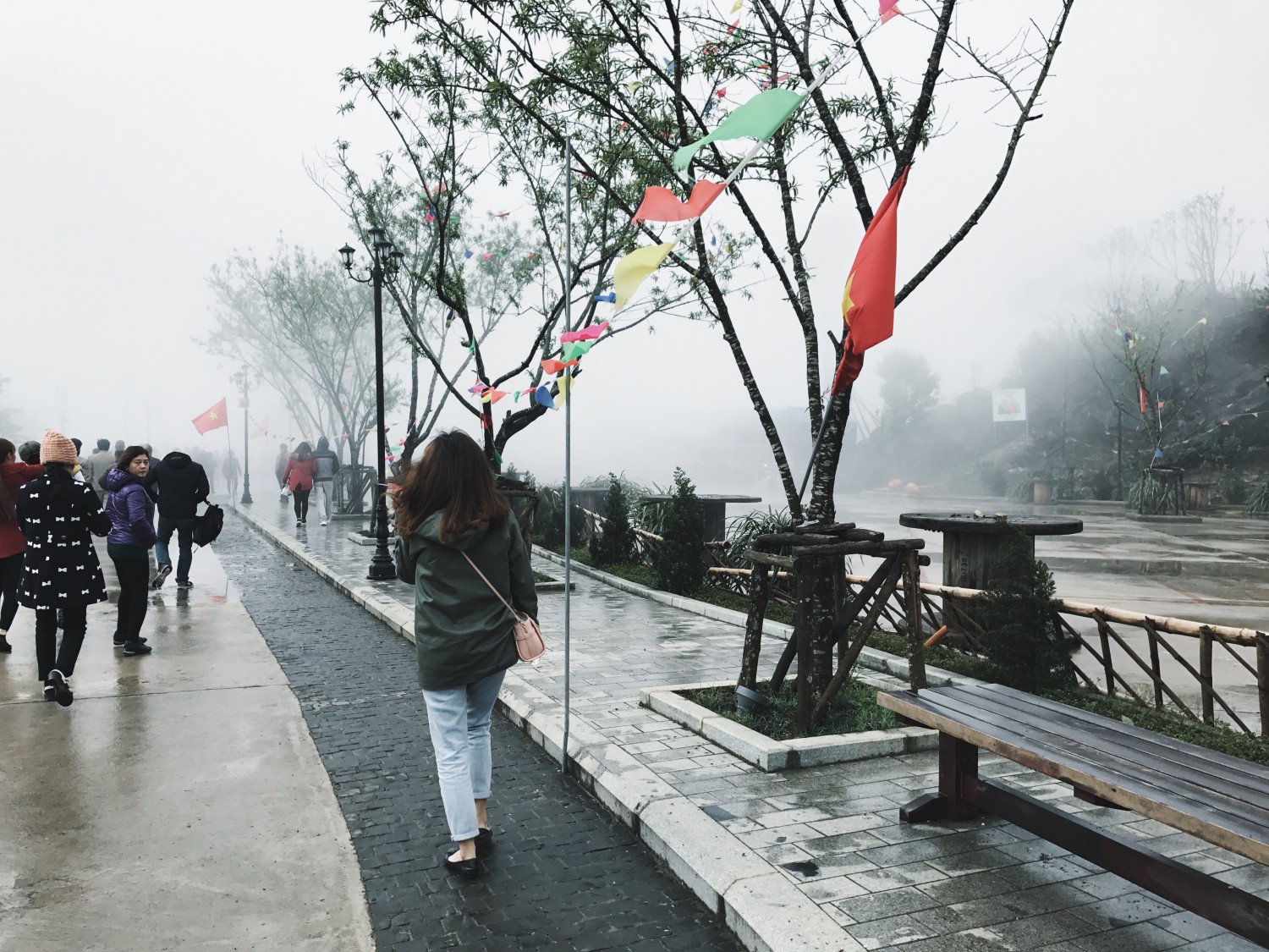 Ảnh chân dung bố cục đường dẫn