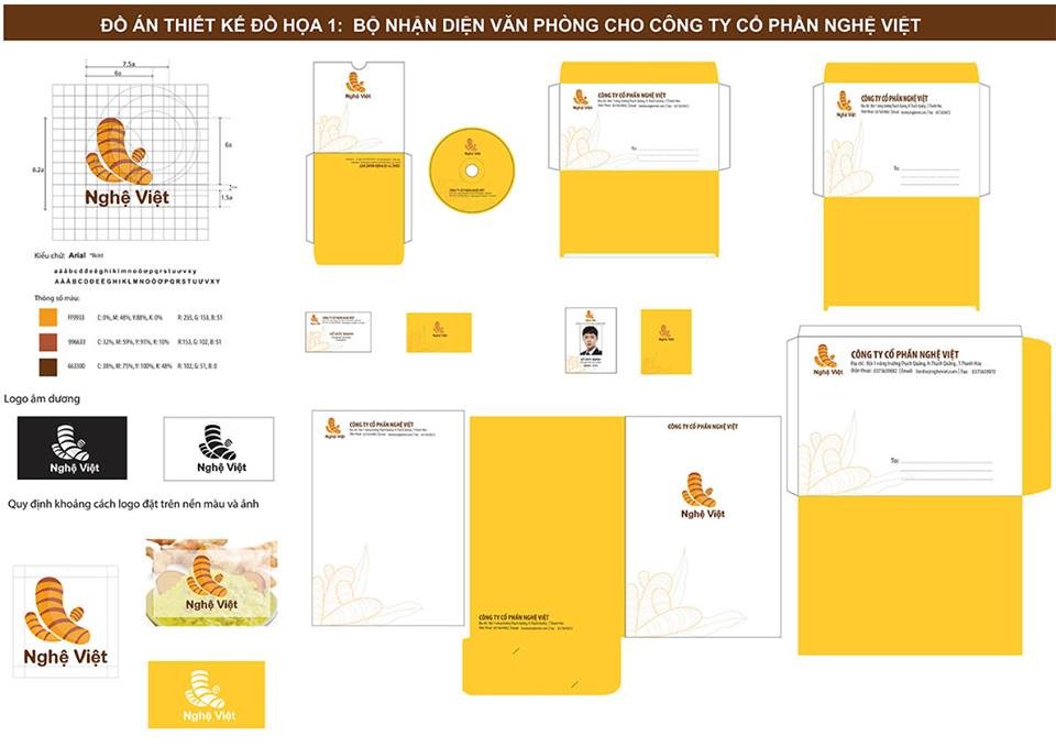 Logo và nhận diện dành cho các bạn tham khảo 