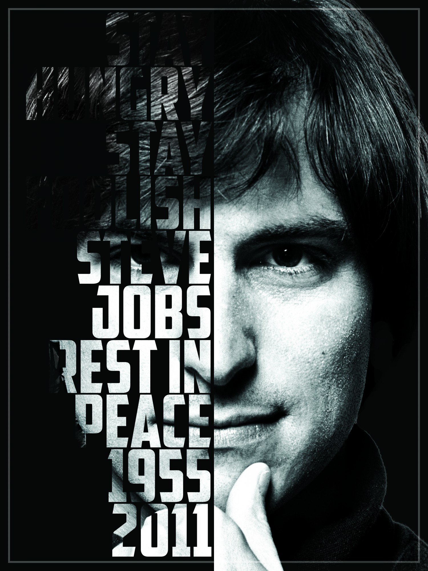 TEXT PORTRAIT POSTER