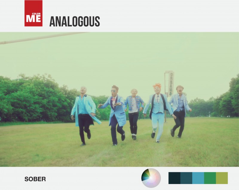 Học cách phối màu qua các MV big bang