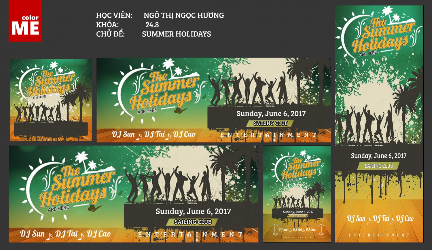 BTCK - Chủ đề Summer Holidays