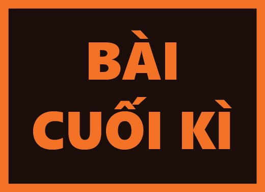 Bài cuối kì