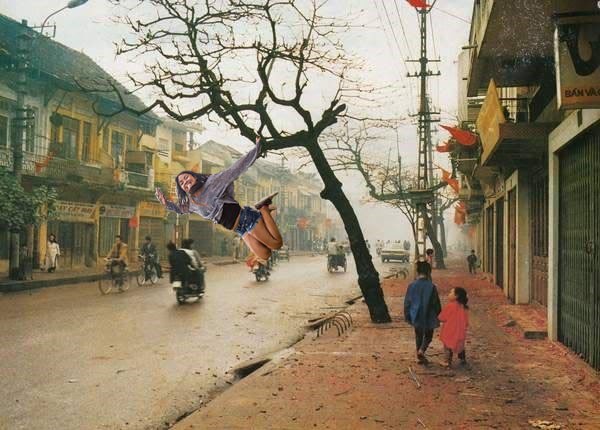 Vui tết lạ