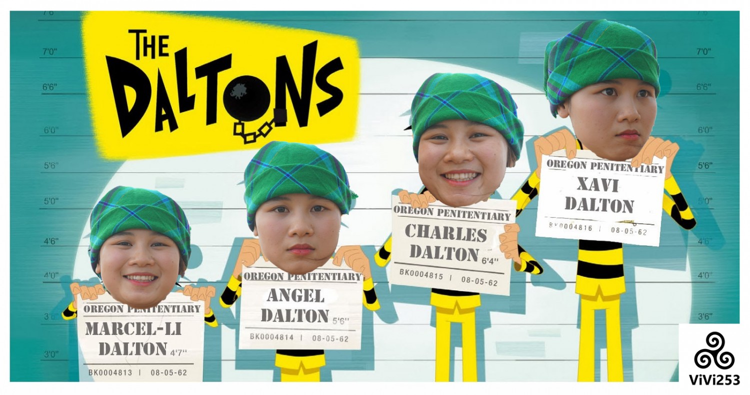 Buổi 1_Cắt ghép_ The Daltons