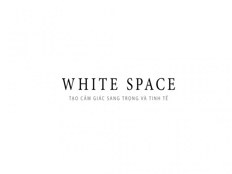 White space và tầm quan trọng