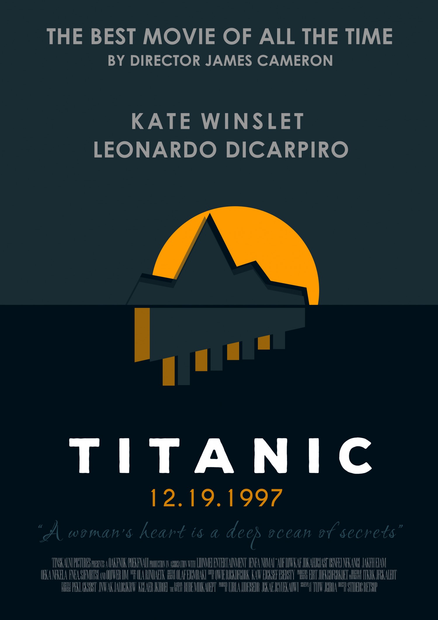 Bài tập giữa khóa - Poster Titanic