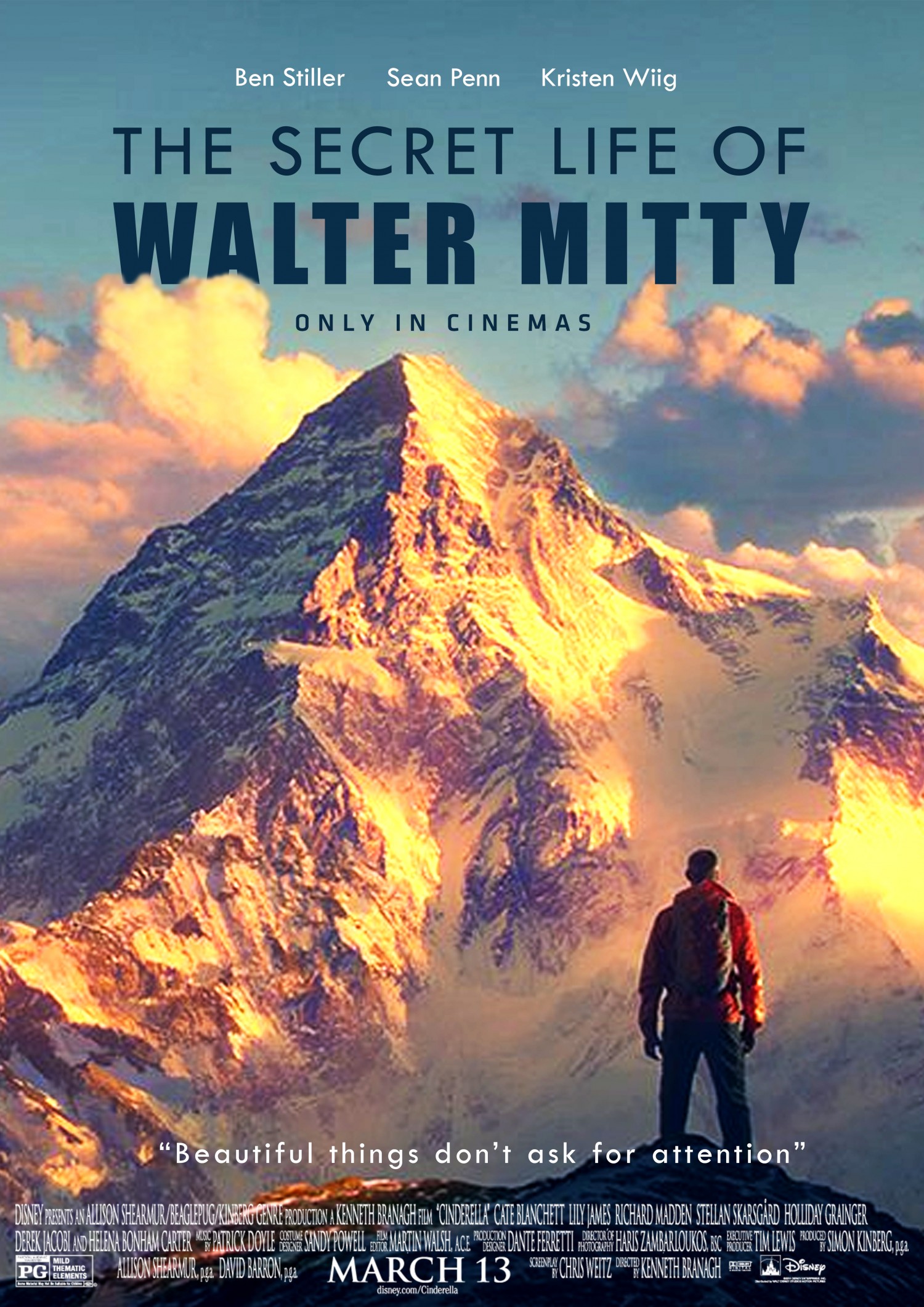 The secret life of Walter Mitty Poster