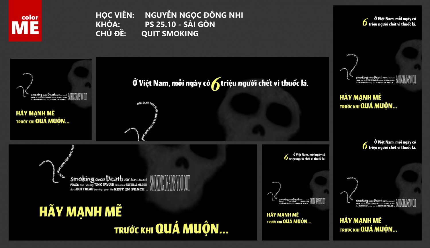 Ps Cuối kỳ: QUIT SMOKING + YOUR CHILD IS WHAT YOU EAT
