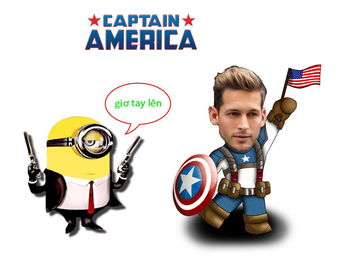 Minions vs Captain America