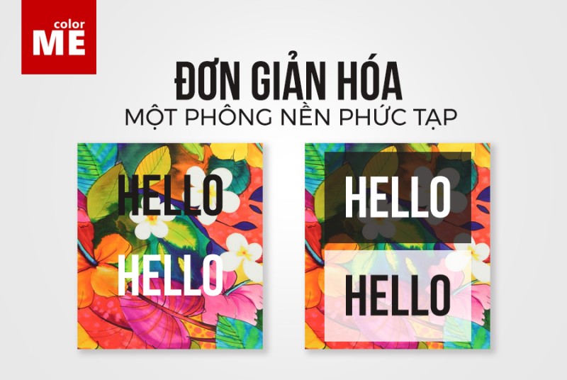 Các mẹo ứng dụng nên trong suốt trong thiết kế